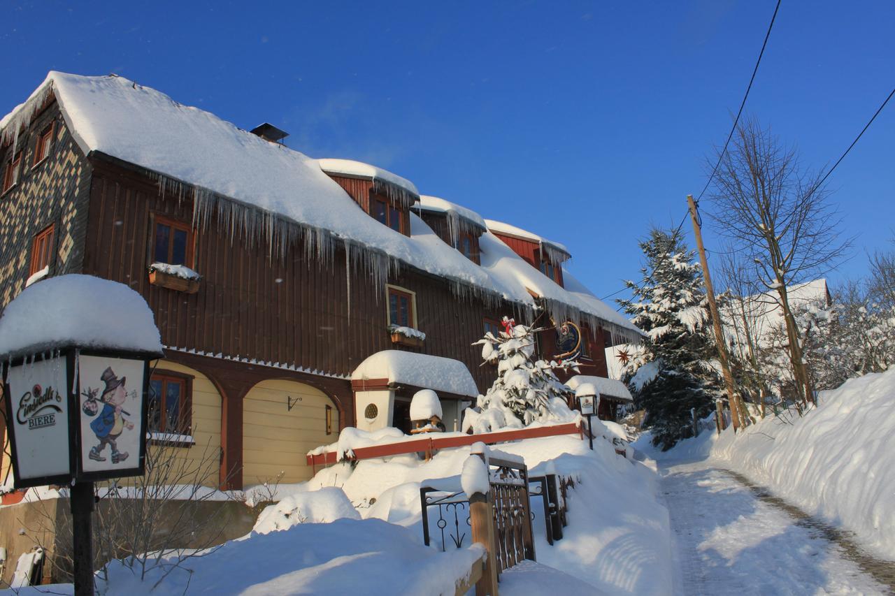Gasthaus Zum Wanderstübel Hinterhermsdorf Exterior foto